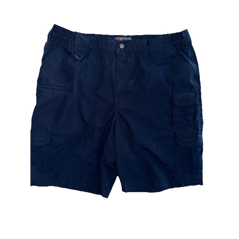 5.11 Tactical Shorts Men 40 Black Icon Cargo 10" Ripstop Performance Casual